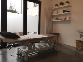 kine, kinesipraktijk Denderleeuw, behandelbank, massage